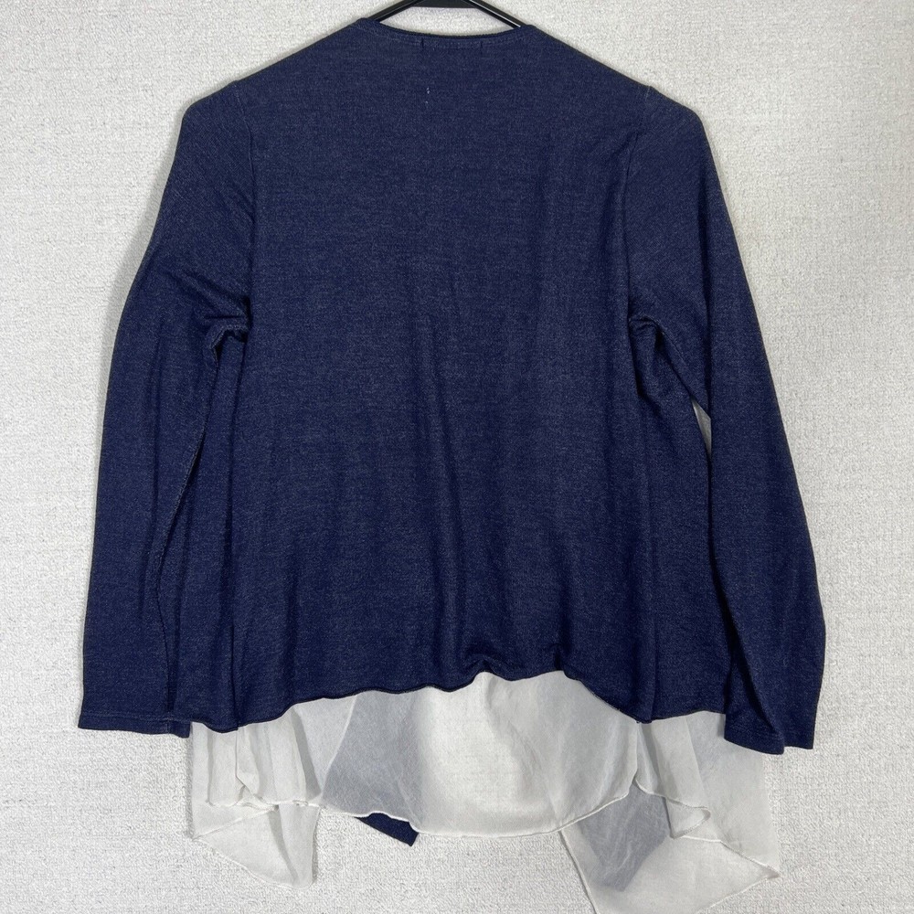 Pebble And Stone Open Front Layered Cardigan Wome… - image 8